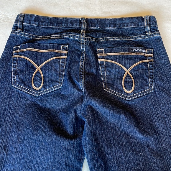 Calvin Klein Straight Leg Jeans, dark denim - Picture 6 of 10